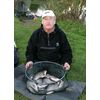 Jim Randel Silver Fish Match 6 11 07 2nd place with 20lb 7ozs from peg 5  Photo by Roger Harris www photoaction co uk