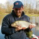 Ian Taylor with a specimen 4lb 4oz Roach