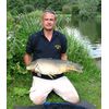 John Lake with an 18lb carp from the Pleasure Lake peg 5