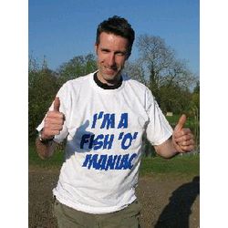 FishOMania 2007 - Chris Knight with his new T Shirt!