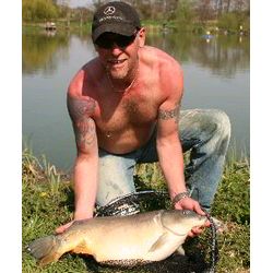 Ray Smart with his 16lb Carp.