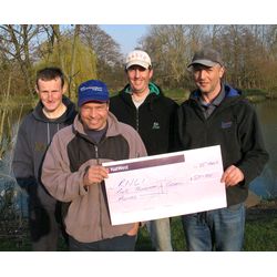 The Top 4 Anglers at the RNLI Charity Match