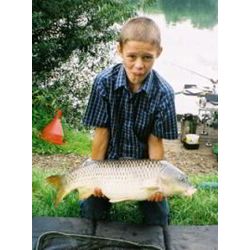 Robert Cromack with a lovely Carp from the Pleasure Lake