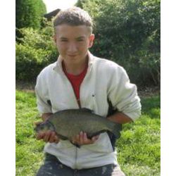 Thomas Radford with a Bream