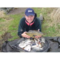 Winner of the final Silver Fish Match - Tony Anderson