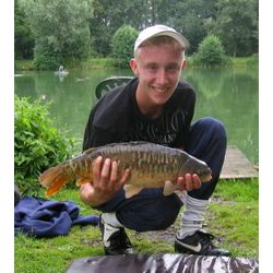 06.08.08 Training Day Billy Gray with carp