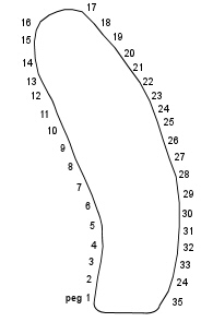 Willow Lake Peg Layout